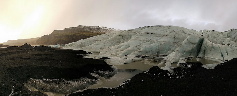 Picture of glacier